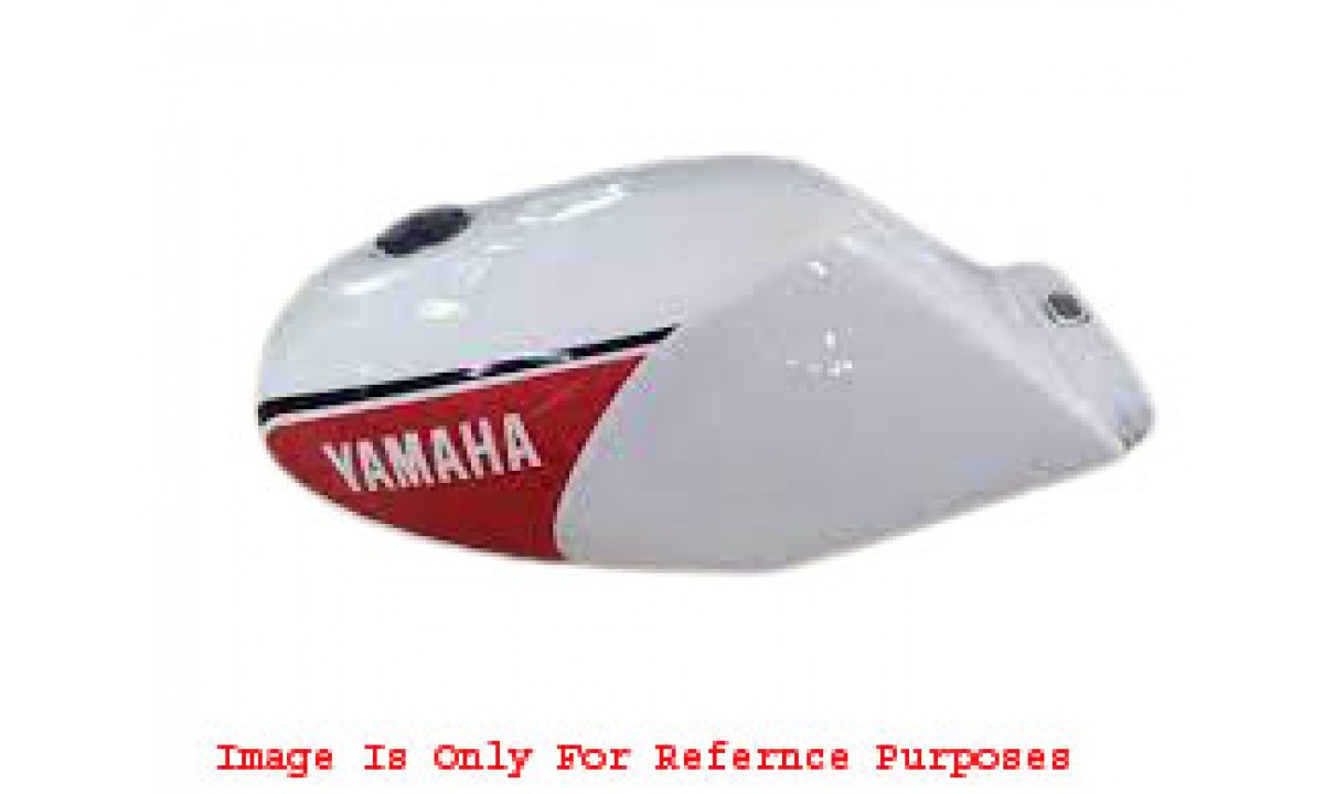 YAMAHA RZ 350 タンク Yamaha Rz350 31k YPVS White And Red Painted Steel Petrol Tank |Fit For